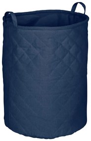 Coș de rufe albastru închis din material textil 67 l Tom Tailor – Wenko