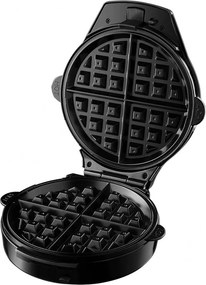 La mâna a doua: Aparat gogosi si vafe 3in1 Russell Hobbs Fiesta 24620-56, 900w, Placi antiadere, Capac cu autoblocare, Bordo/Negru
