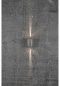 Nordlux - Aplică LED de exterior CANTO 2xLED/5,5W/230V IP44 gri