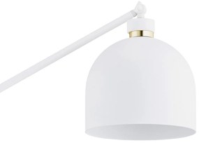 Lampadar / Lampa de podea reglabila design modern DETROIT alb