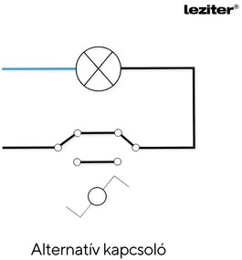 Comutator Nova 10A 250V 106 cu cadru alb