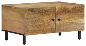 vidaXL Măsuță de cafea, 80x50x40 cm, lemn masiv de mango