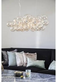 Lustră pe cablu ByRydens 4200880-5503 GROSS BAR 8xG9/4W/230V fumuriu/maro