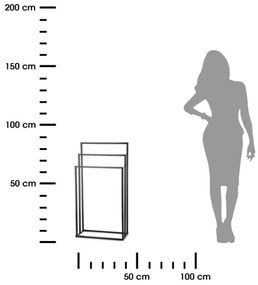 Suport de prosoape 85x45 cm