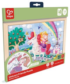 Puzzle din lemn - Unicorn (26 piese)