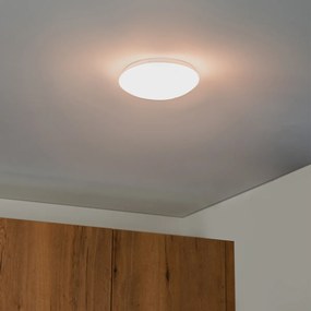 Plafoniera moderna alba 26 cm cu LED inclus - Iene