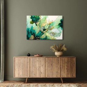 Tablou - Abstractizare verde (90x60 cm)