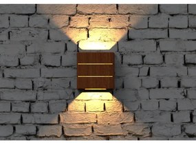 Immax 08523L - Aplică LED de exterior LUXLINE, 6W, 230V, 3000K, IP54, nuc