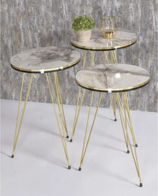 Set masuta de cafea,Seria 440Homs, 3 buc,20034