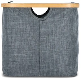 Cos pliabil NOLVIO 25 L, albastru-gri