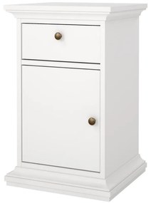 Noptieră Provence II, alb