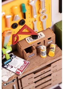 Casă miniaturală RoboTime garaj 2xAAA