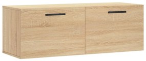 830159 vidaXL Dulap de perete, stejar sonoma, 100x36,5x35 cm, lemn prelucrat