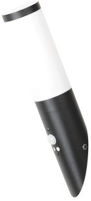 Aplica pentru iluminat exterior cu senzor de miscare, IP44, Black torch 8146 RX