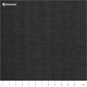Șezlong divan cu cotieră pe partea stângă Cosmopolitan Design Vienna, gri închis