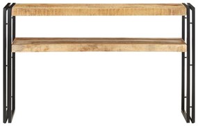 321099 vidaXL Masă consolă, 120x30x75 cm, lemn de mango nefinisat
