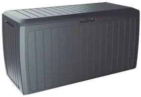 Deuba Cutie de depozitare Board cu roți 290 L - antracit