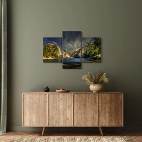 Tablou peisajului cu lac (90x60 cm)