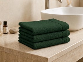 Prosop de maini Clasic mic 30x50 cm verde inchis