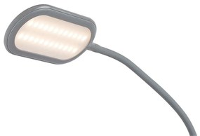 Lampa LED de podea stil minimalist Adelmo gri