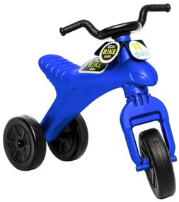 Motocicleta copii cu trei roti fara pedale EDU Bike Albastru