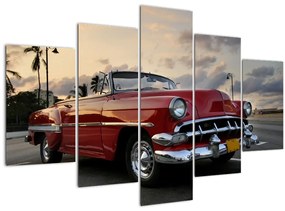 Tablou cu mașina (150x105 cm)