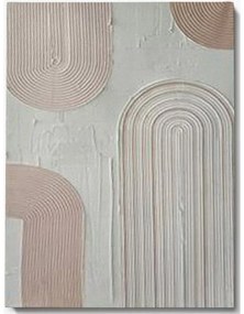 Tablou pictat manual 50x70 cm 3D Canvas – Wallity