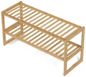 Raft pentru pantofi B010 NAT, bambus