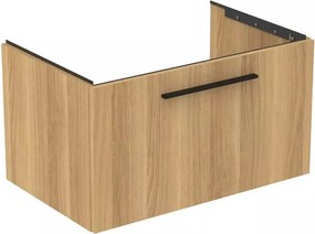 Dulap baza suspendat Ideal Standard i.life B finisaj stejar natural 1 sertar 80 cm