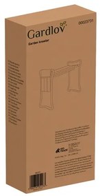 Scaun multifuncțional de grădină cu unelte Gardlov - 60x50x27 cm