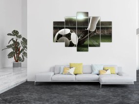Tablou - Minge de fotbal (150x105 cm)
