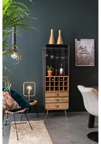 Dulap vinotecă din lemn Dutchbone Vino