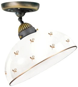 Kolarz 731.10.171-Lustru aplicat NONNA 1xE27/75W/230V diam. 30 cm floare. aur roz