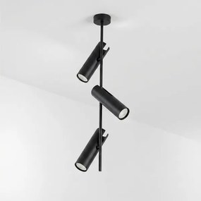 Brilagi - Lustra pe tijă BRANCH 3xGU10/30W/230V neagră