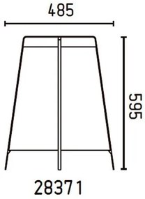 Veioza, lampa de masa H-59,5cm Akane 28371