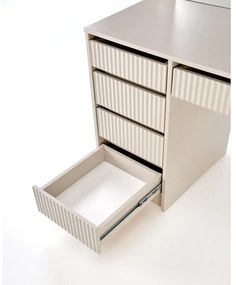 Masă de toaletă Hollywood XL II, crem