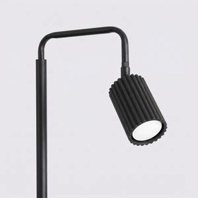 Sollux SL.2015 - Lampadar KARBON 1xGU10/10W/230V negru