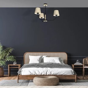 Lustră pe tijă ETNA 3xE27/60W/230V