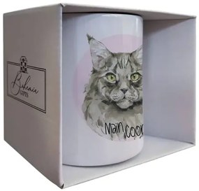 Bohemia Gifts Cană din ceramică - Main Coon - 350ml