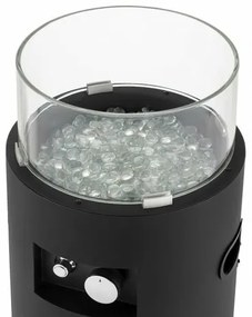 Riverton Focar rotund pentru gaz Ø 35 cm TEPRO3322 , 35 x 35 x 88 cm