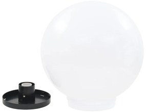 Lampi bol cu LED, 2 buc, sferice, 40 cm, PMMA 2, 40 cm, 1