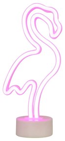 Decorațiune luminoasă neon verde-mentă Flamingo – Hilight