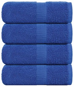 vidaXL Prosoape de baie 4 buc. FROGN Albastru 30x30 cm 100% bumbac