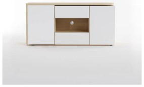 Birou cu blat cu aspect de lemn de stejar 48x159 cm Tango – TemaHome