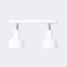 Spot Sollux SL.1314 ELBA 2xE27/15W/230V alb