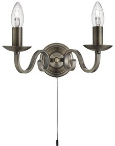 Aplica perete clasica design traditional Richmond alama antique 1502-2AB SRT