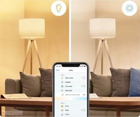 SET 2x bec LED dimabil A60 E27/8W/230V 2700-6500K CRI 90 Wi-Fi WiZ