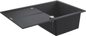 Chiuveta compozit Grohe K400 78x50.1 cm negru