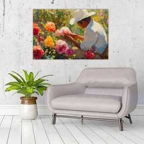 Tablou - Grădinar (90x60 cm)