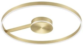 Lustra circulara aluminiu bronz LED CCT SIENA 80cm